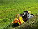 ロボ ヴァリオ自動分野の芝刈り機のための鉄の踏面パターンが付いている230mmのゴム製トラック