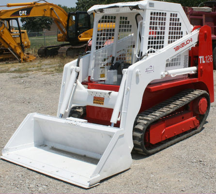 良い価格 耐久の取り替えの強い内部の構造が付いているTAKEUCHIのスキッドの雄牛の積込み機TL126のためのゴム製クローラー トラック320 X86BCx48 オンライン