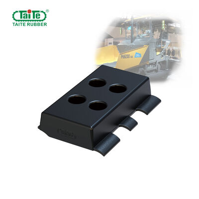 良い価格 ボルボの舗装機械ABG P6820D 300mm幅のためのゴム製ペーバー トラック パッド オンライン