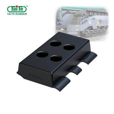 良い価格 黒い軽量のペーバー トラックは高性能のゴム製方式の耐久財にパッドを入れます オンライン