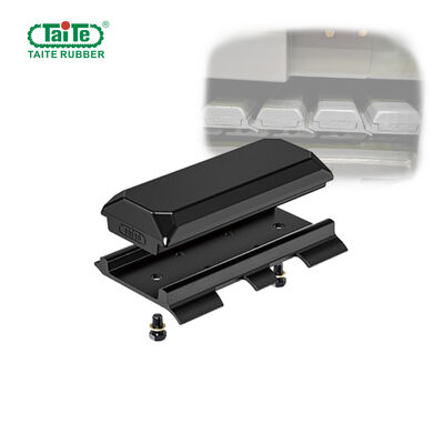 良い価格 割れたタイプ ゴム製ペーバー トラックは300MMの幅の高温抵抗にパッドを入れます オンライン